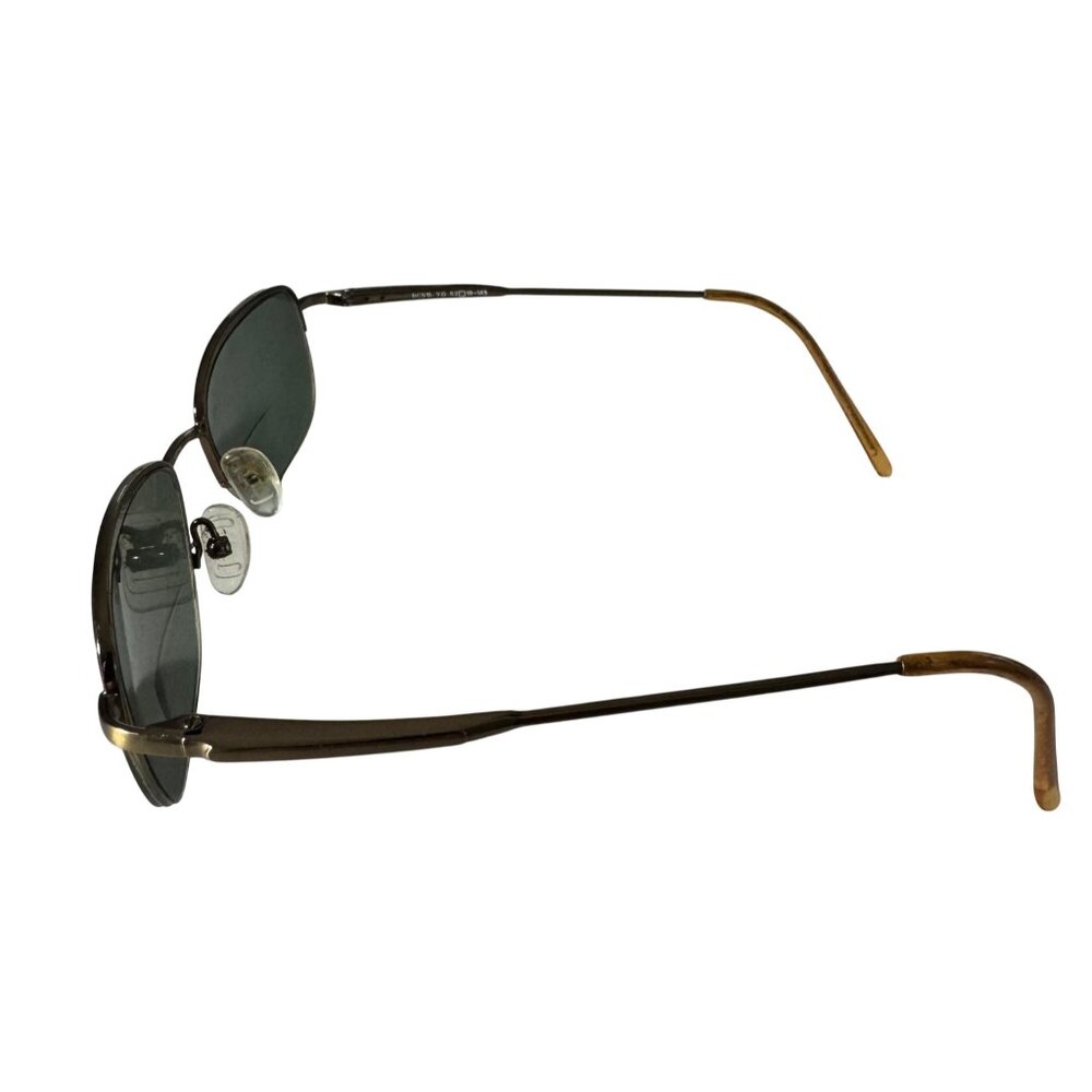 Board Room Classics BC515 YG 52-19 Rectangle Eyeglasses Green Lenses FRAMES ONLY - Picture 7 of 7